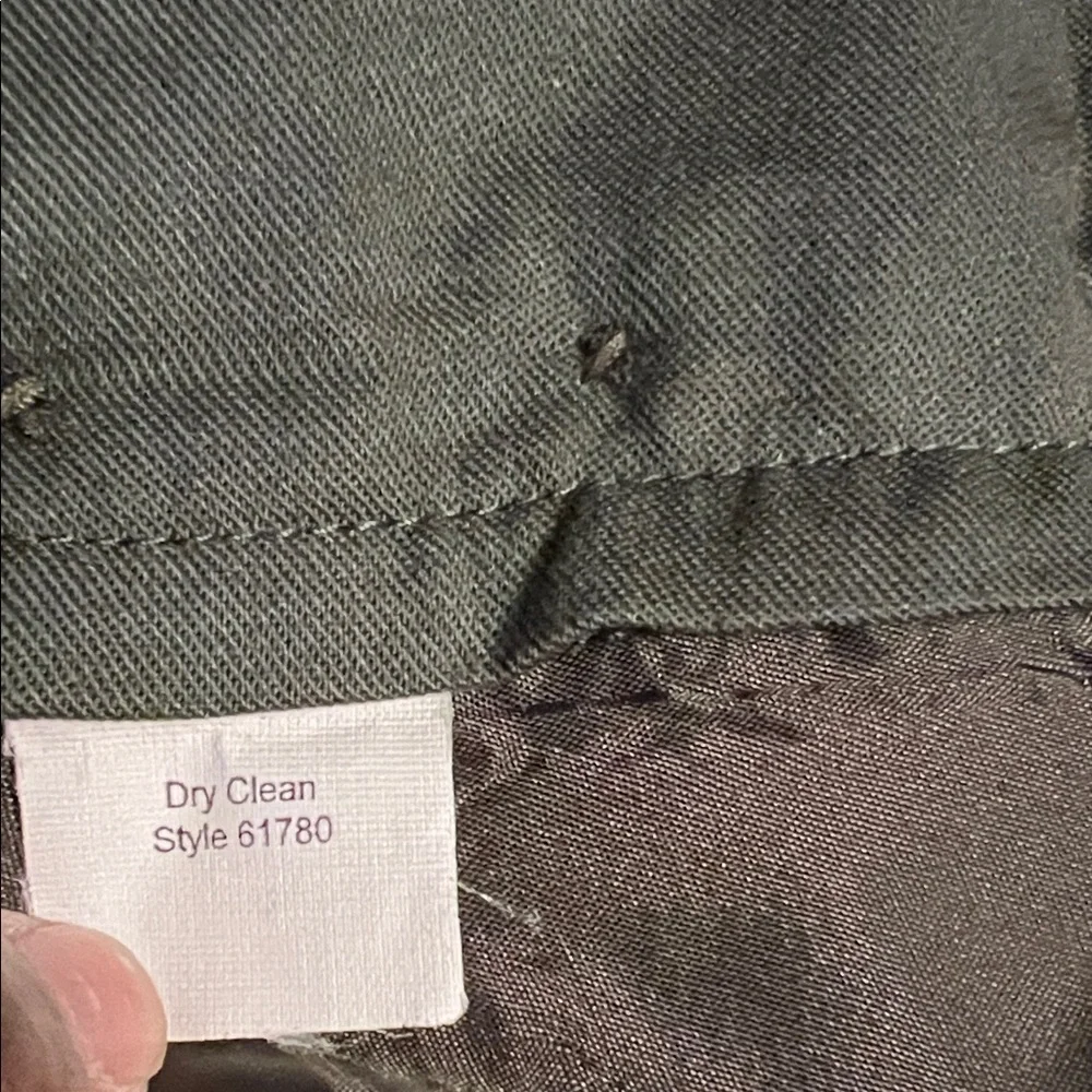 Vintage J. CREW Wool-Blend Cargo Pants mens Size 31X32 Olive Army Green RARE EUC